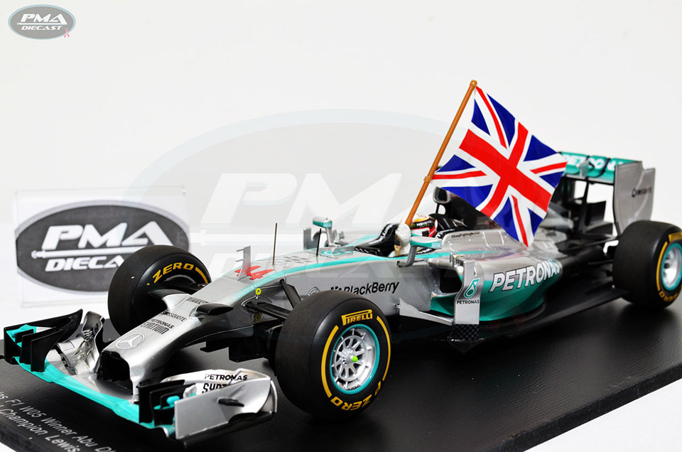 LEWIS HAMILTON 2014 MERCEDES-BENZ W05-HYBRID 1:18